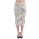 Butterfly Background Vintage Midi Pencil Skirt View1