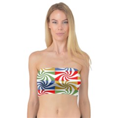 Candy Pattern  Bandeau Top by Nexatart