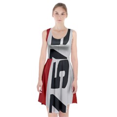 Car Auto Speed Vehicle Automobile Racerback Midi Dress by Nexatart