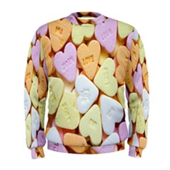 Candy Pattern Men s Sweatshirt by Nexatart