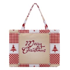 Christmas Xmas Patterns Pattern Medium Tote Bag by Nexatart