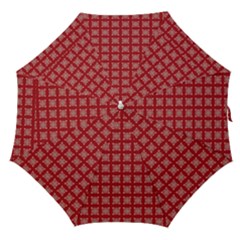 Christmas Paper Pattern Straight Umbrellas by Nexatart