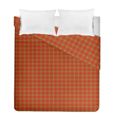 Christmas Paper Wrapping Paper Pattern Duvet Cover Double Side (full/ Double Size)