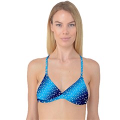 Christmas Star Light Advent Reversible Tri Bikini Top