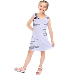 Kennedy Poem Kids  Tunic Dress by athenastemple