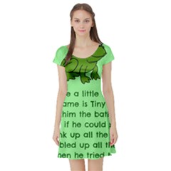 Little Frog Poem Short Sleeve Skater Dress by athenastemple