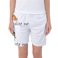 Homeschoolers Socialize Women s Basketball Shorts by athenastemple