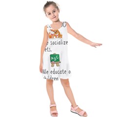 Homeschoolers Socialize Kids  Sleeveless Dress by athenastemple