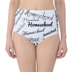 Homeschool High-Waist Bikini Bottoms