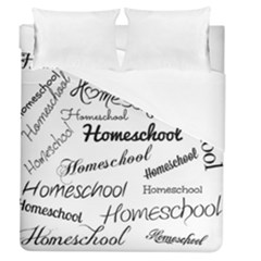 Homeschool Duvet Cover (queen Size) by athenastemple