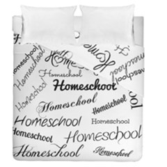 Homeschool Duvet Cover Double Side (Queen Size)