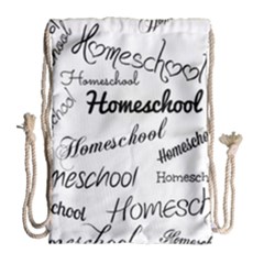 Homeschool Drawstring Bag (Large)