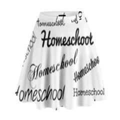 Homeschool High Waist Skirt