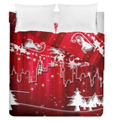 City Nicholas Reindeer View Duvet Cover Double Side (queen Size)