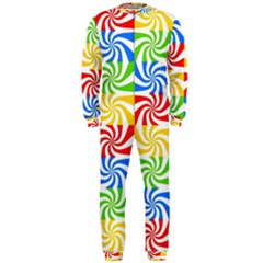 Colorful Abstract Creative Onepiece Jumpsuit (men) 