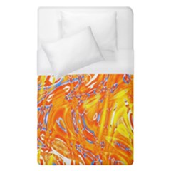 Crazy Patterns In Yellow Duvet Cover (Single Size)