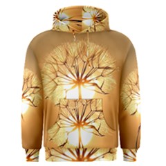 Dandelion Sun Dew Water Plants Men s Pullover Hoodie by Nexatart