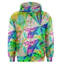 Design Background Concept Fractal Men s Zipper Hoodie View1