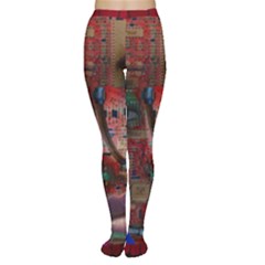 Display Dummy Binary Board Digital Women s Tights