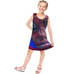 Display Dummy Binary Board Digital Kids  Tunic Dress