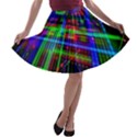 Electronics Board Computer Trace A-line Skater Skirt View1