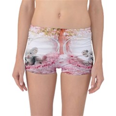 Elephant Heart Plush Vertical Toy Reversible Bikini Bottoms by Nexatart