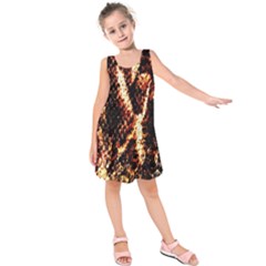 Fabric Yikes Texture Kids  Sleeveless Dress