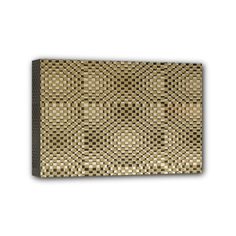 Fashion Style Glass Pattern Mini Canvas 6  X 4 