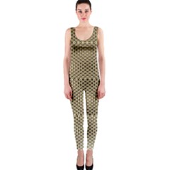 Fashion Style Glass Pattern Onepiece Catsuit