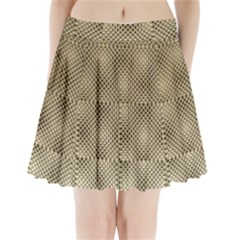 Fashion Style Glass Pattern Pleated Mini Skirt by Nexatart