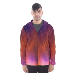 Fire Radio Spark Fire Geiss Hooded Wind Breaker (men) by Nexatart