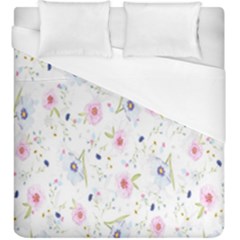 Floral Pattern Background  Duvet Cover (king Size)