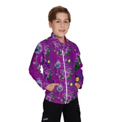 Flower Pattern Wind Breaker (Kids)