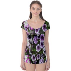 Flowers Blossom Bloom Plant Nature Boyleg Leotard  by Nexatart