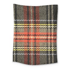 Fabric Texture Tartan Color Medium Tapestry by Nexatart