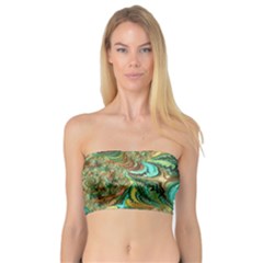 Fractal Artwork Pattern Digital Bandeau Top by Nexatart