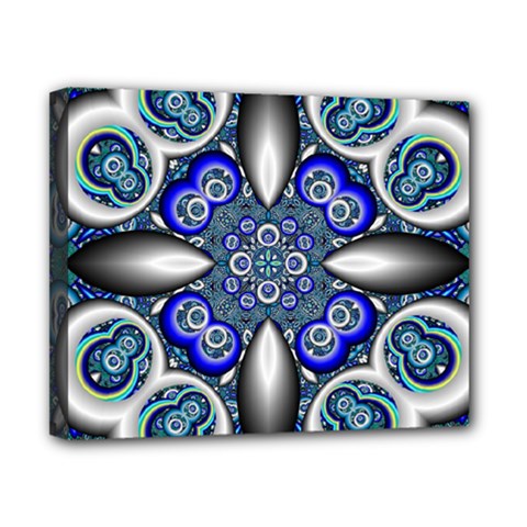 Fractal Cathedral Pattern Mosaic Canvas 10  X 8  by Nexatart