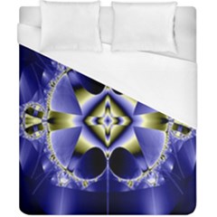 Fractal Fantasy Blue Beauty Duvet Cover (california King Size) by Nexatart