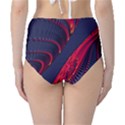 Fractal Art Digital Art High-Waist Bikini Bottoms View2