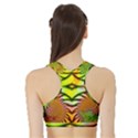 Fractals Ball About Abstract Sports Bra with Border View2