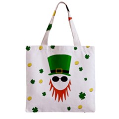 St  Patrick s Day Zipper Grocery Tote Bag by Valentinaart