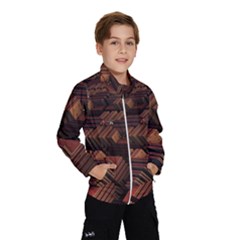 Fractal 3d Render Futuristic Wind Breaker (kids)