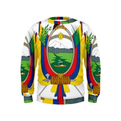 Coat Of Arms Of Ecuador Kids  Sweatshirt by abbeyz71