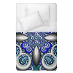 Fractal Cathedral Pattern Mosaic Duvet Cover (Single Size)