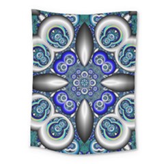 Fractal Cathedral Pattern Mosaic Medium Tapestry