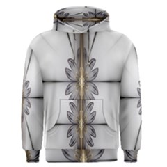 Fractal Fleur Elegance Flower Men s Pullover Hoodie by Nexatart