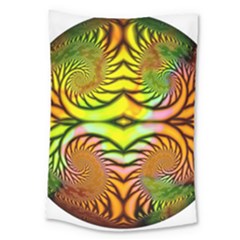 Fractals Ball About Abstract Large Tapestry by Nexatart
