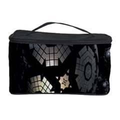 Fractal Sphere Steel 3d Structures Cosmetic Storage Case by Nexatart