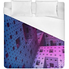 Fractals Geometry Graphic Duvet Cover (king Size) by Nexatart
