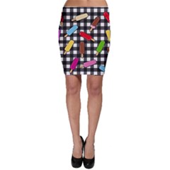 Ice Cream Kingdom  Bodycon Skirt by Valentinaart